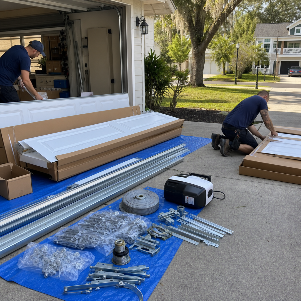 professional garage door installation service