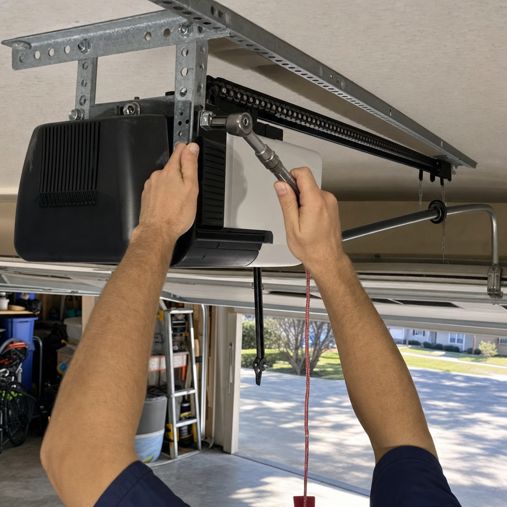 professional garage door opener service
